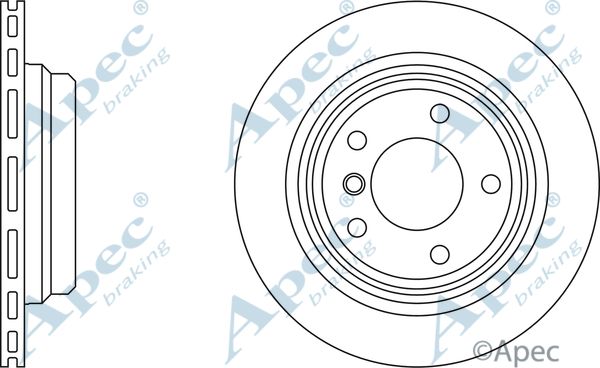 APEC BRAKING Jarrulevy DSK932